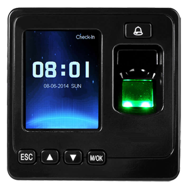 SF100 fingerprint reader for time and attendance